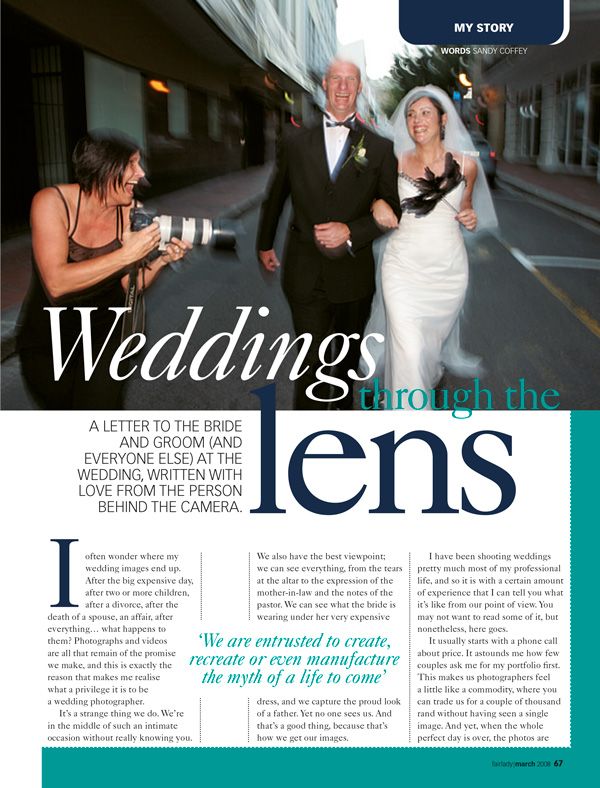 Behind the lens