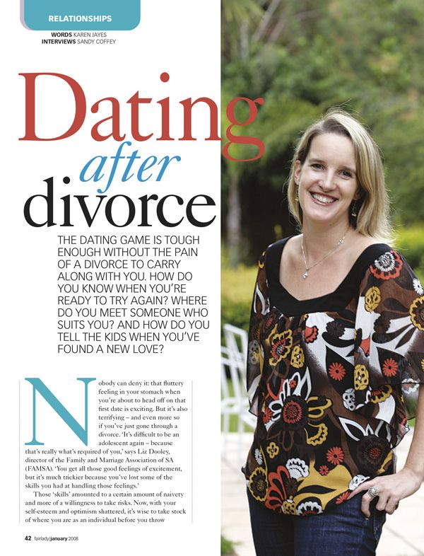 Dating after divorce