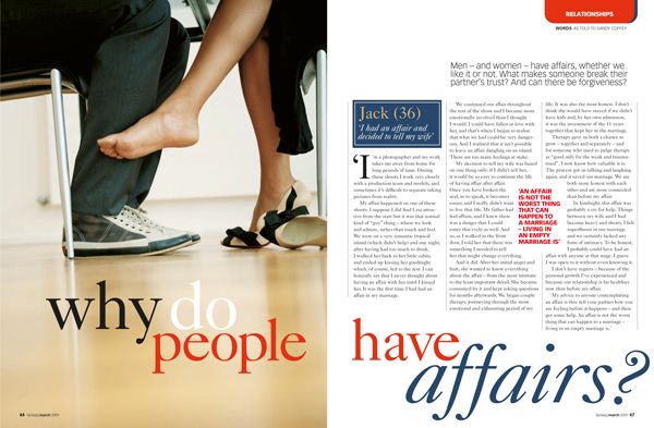 Why do people have affairs?